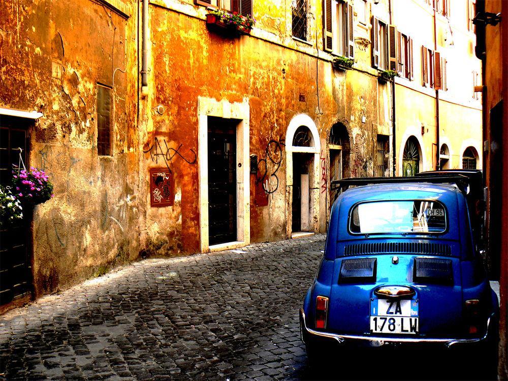 Finestra Su Trastevere - Roma